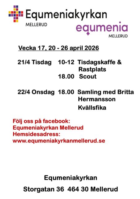 Program vecka 17