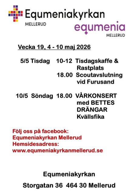 Program vecka 19