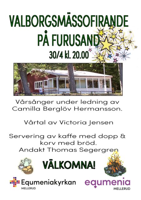 Valborg Furusand 30/4 kl. 20.00