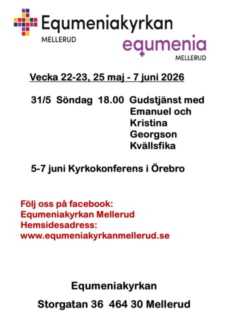 Program vecka 22