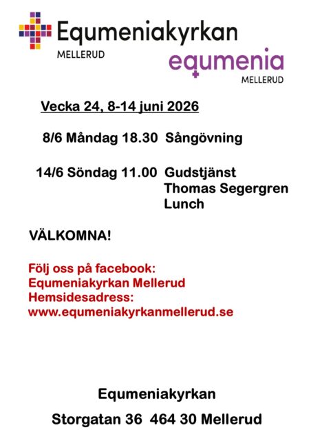 Program vecka 24